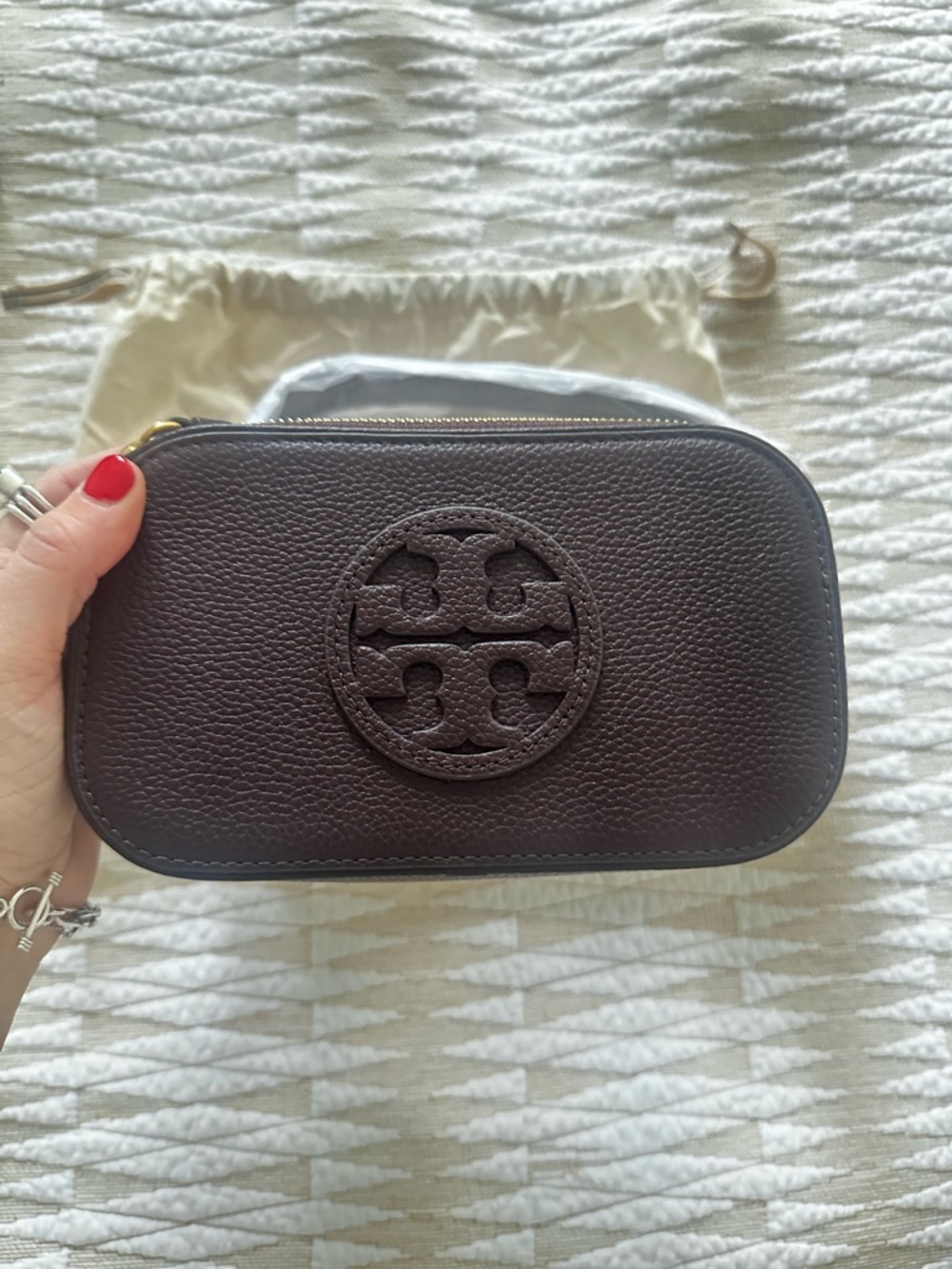 Tory Burch - Miller Mini Crossbody in Albarossa